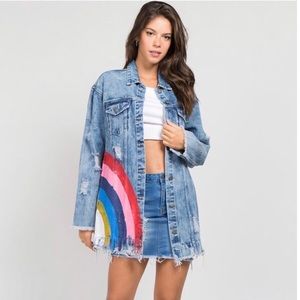 Rainbow “All We Need Is Love” Jacket ❤️💕🌈✨
